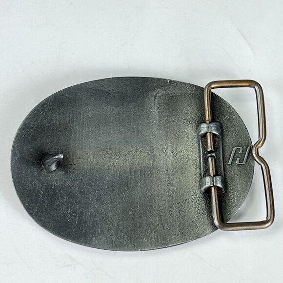 Vintage Belt Buckle -Twin Disk We Put Horsepower to Work Horse - Picture 7 of 9